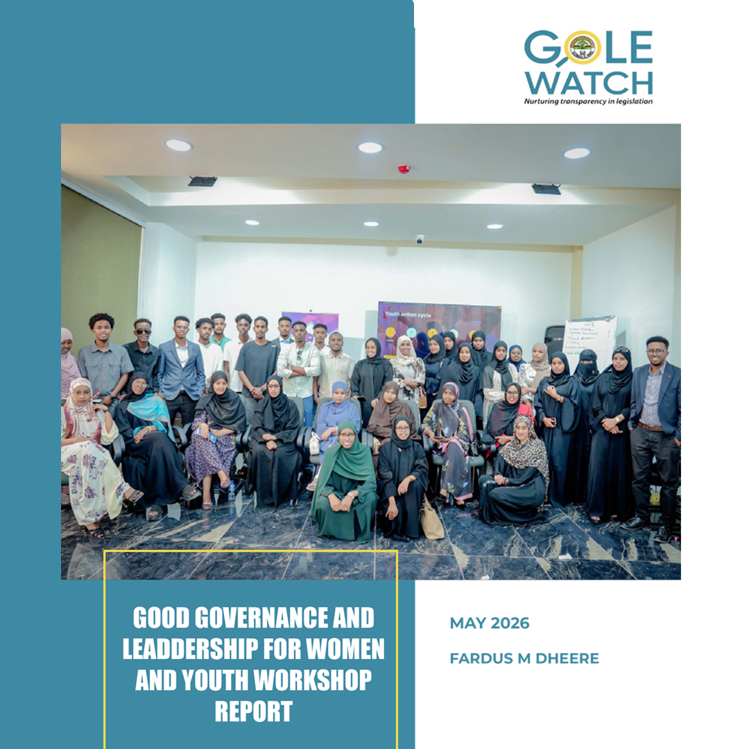 GOOD GOVERNANCE AND LEADDERSHIP FOR WOMEN AND YOUTH WORKSHOP REPORT