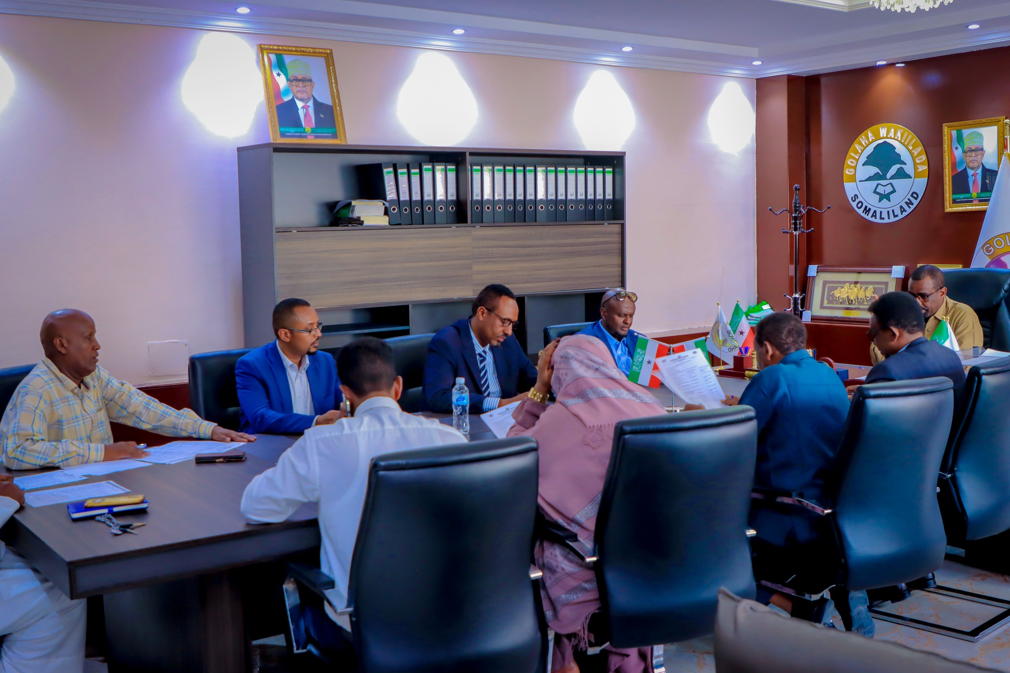 Kulanka Guddida Hawlaha Golaha (Business Committee)
